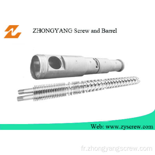 Tige conique à double vis et cylindre de baril Zyt401